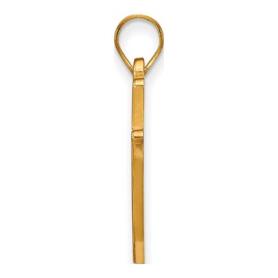 Southern University 10K Yellow Gold Jaguars Large Pendant – view 2
