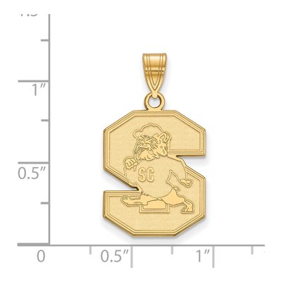 South Carolina State University 10K Yellow Gold Large Pendant – view 2