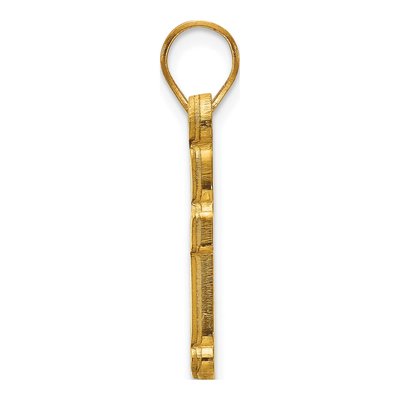 Baylor University 10K Yellow Gold Bears Small Pendant – view 2