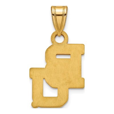 Baylor University 10K Yellow Gold Bears Small Pendant – view 4