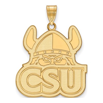 Cleveland State University 10K Yellow Gold Extra Large Pendant