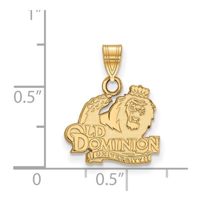 Old Dominion University 10K Yellow Gold Small Pendant – view 2