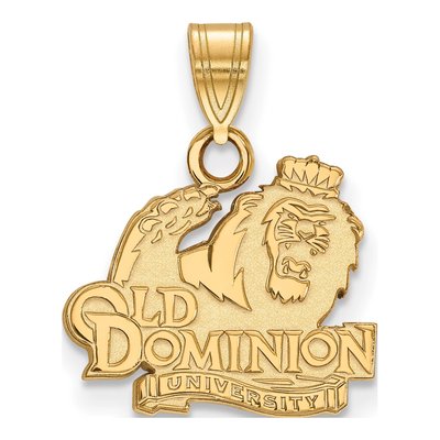 Old Dominion University 10K Yellow Gold Small Pendant