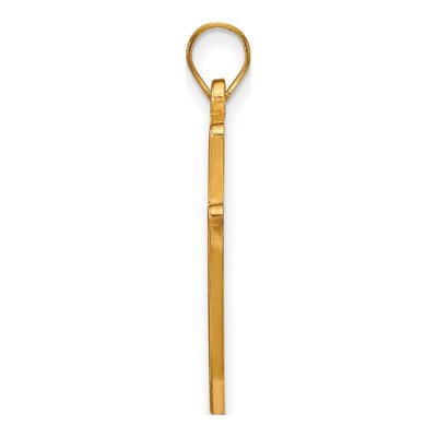 Southern University 10K Yellow Gold Extra Large Jaguars XL Pendant – view 2