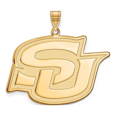 Southern University 10K Yellow Gold Extra Large Jaguars XL Pendant