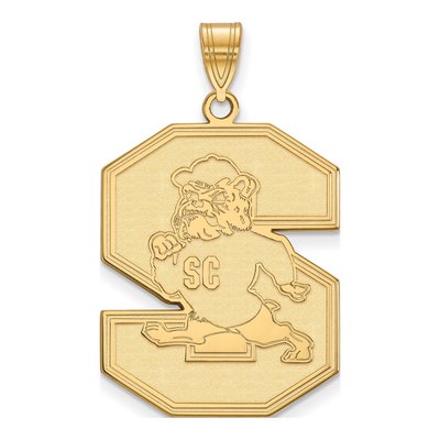 South Carolina State University 10K Yellow Gold Extra Large Pendant