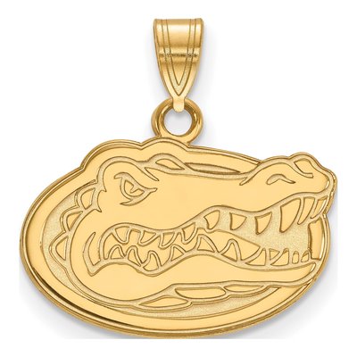 University of Florida 10K Yellow Gold Gator Small Pendant