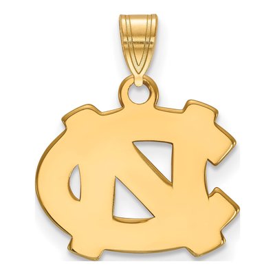 University of North Carolina 10K Yellow Gold N-C Small Pendant