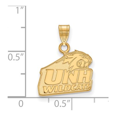 University of New Hampshire 10K Yellow Gold Small Pendant – view 2