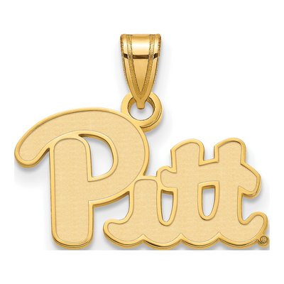 University of Pittsburgh 10K Yellow Gold Small Pendant