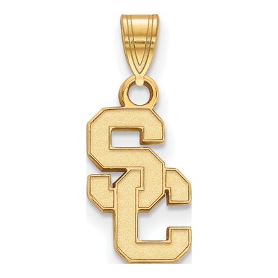 University of Southern California 10K Yellow Gold S-C Small Pendant