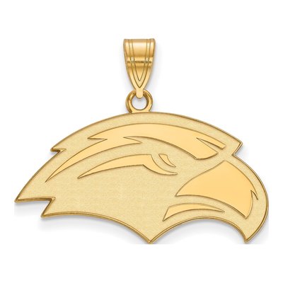 University of Southern Mississippi 10K Yellow Gold Eagle Medium Pendant