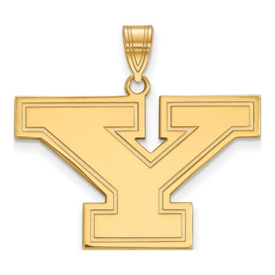 Youngstown State University 10K Yellow Gold Large Letter Y Pendant