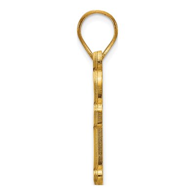 Baylor University 10K Yellow Gold Bears Medium Pendant – view 2