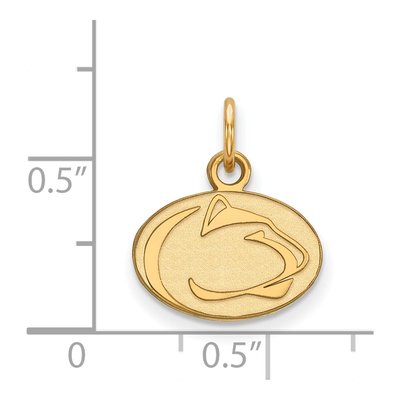 Pennsylvania State University 10K Yellow Gold Extra Small Penn Lion Pendant – view 2