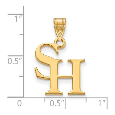 Sam Houston State University 10K Yellow Gold Medium Pendant – view 2