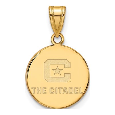 The Citadel 10K Yellow Gold Medium Pendant