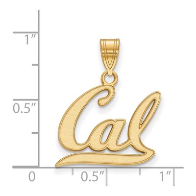 University of California Berkeley 10K Yellow Gold Medium Pendant – view 2