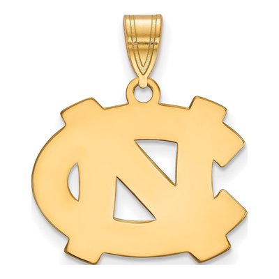 University of North Carolina 10K Yellow Gold N-C Medium Pendant