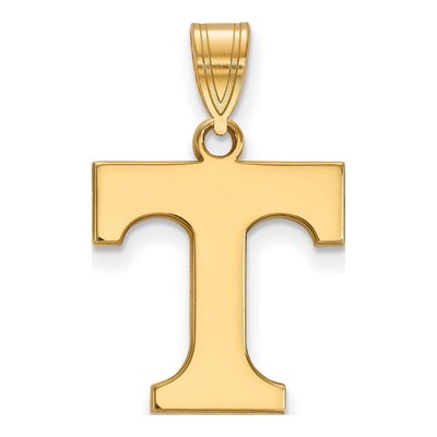 University of Tennessee 10K Yellow Gold Medium Letter T Pendant
