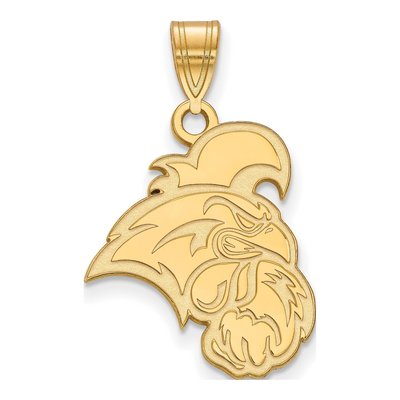 Coastal Carolina University 10K Yellow Gold Chanticleer Large Pendant