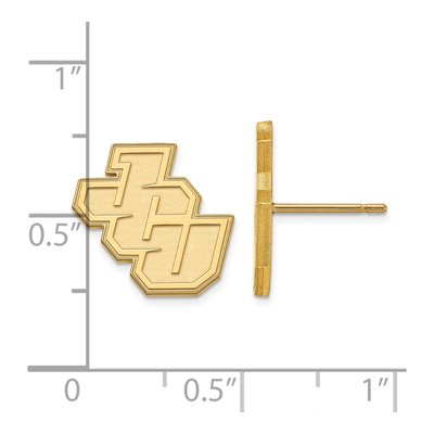 John Carroll University 10K Yellow Gold Small Stud Earrings – view 2