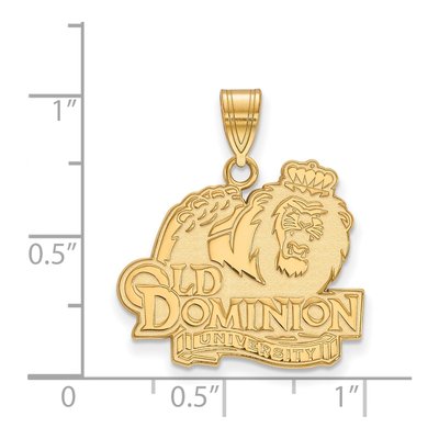 Old Dominion University 10K Yellow Gold Large Pendant – view 2