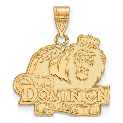 Old Dominion University 10K Yellow Gold Large Pendant