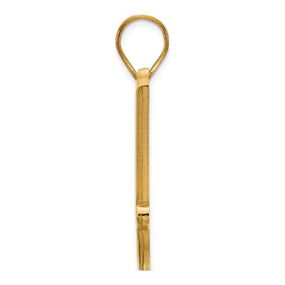 Oklahoma State University 10K Yellow Gold O-S-U Large Pendant – view 2