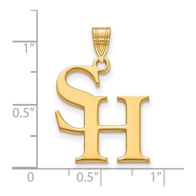 Sam Houston State University 10K Yellow Gold Sam Large Pendant – view 3