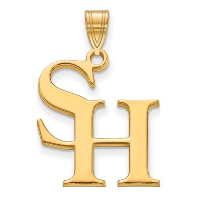 Sam Houston State University 10K Yellow Gold Sam Large Pendant