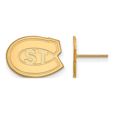 St. Cloud State University 10K Yellow Gold Stud Earrings