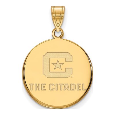 The Citadel 10K Yellow Gold Large Pendant