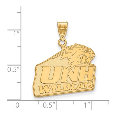 University of New Hampshire 10K Yellow Gold Of Large Pendant – view 2