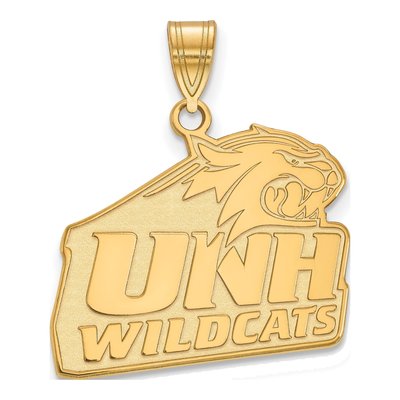 University of New Hampshire 10K Yellow Gold Of Large Pendant