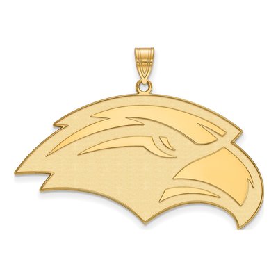 University of Southern Mississippi 10K Yellow Gold USM Eagle Extra Large Pendant