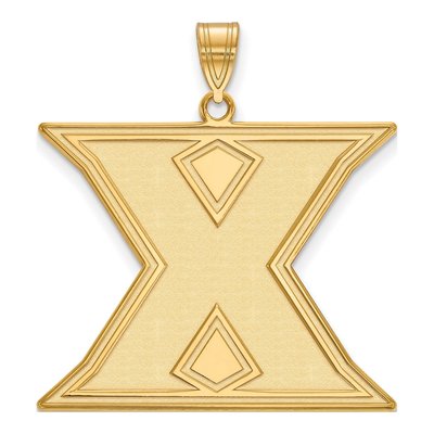 Xavier University 10K Yellow Gold Extra Large Letter X Pendant