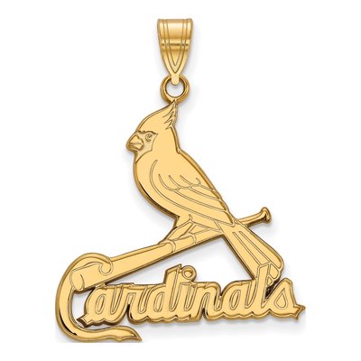 St. Louis Cardinals 10K Yellow Gold Extra Large Pendant