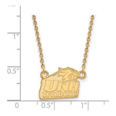 University of New Hampshire 10K Yellow Gold Small Necklace – view 2