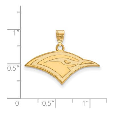 University of Tennessee at Chattanooga 10K Yellow Gold UT Small Pendant – view 2