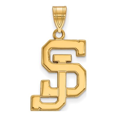 San Jose State University 10K Yellow Gold Large Pendant