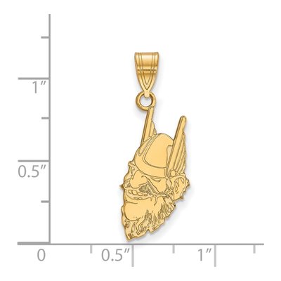 University of Idaho 10K Yellow Gold Large Joe Vandal Pendant – view 2