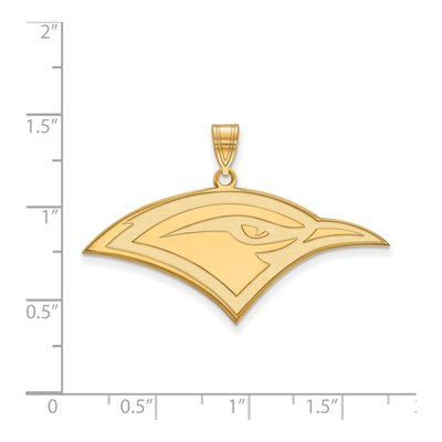 University of Tennessee at Chattanooga 10K Yellow Gold Mockingbird Large Pendant – view 2