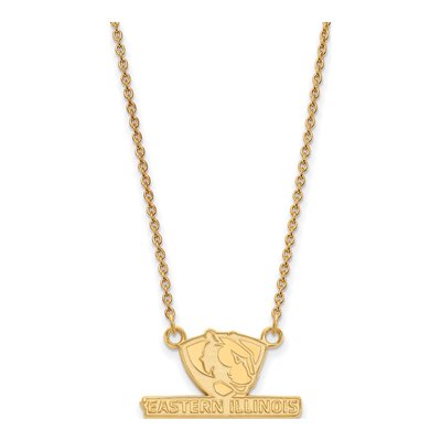 Eastern Illinois University 10K Yellow Gold Small Pendant Necklace