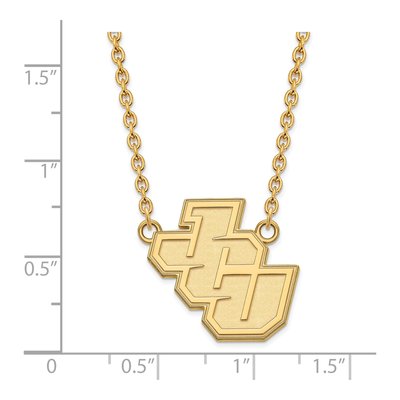 John Carroll University 10K Yellow Gold Large Necklace – view 3