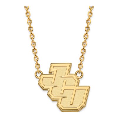 John Carroll University 10K Yellow Gold Large Necklace