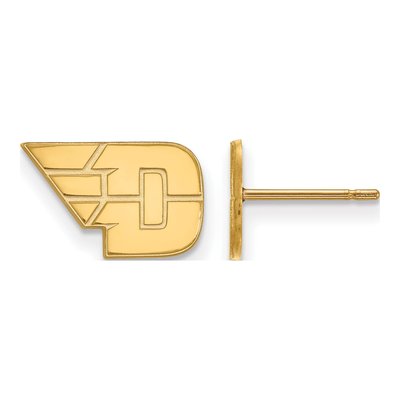 University of Dayton 10K Yellow Gold Stud Earrings