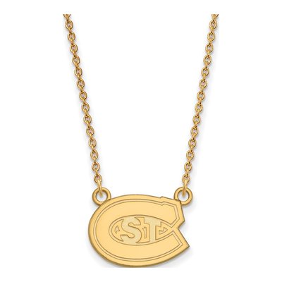 St. Cloud State University 10K Yellow Gold Small Pendant Necklace