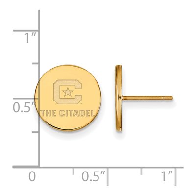 The Citadel 10K Yellow Gold Earrings – view 2