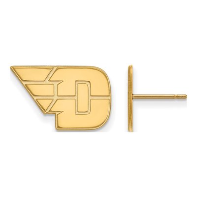 University of Dayton 10K Yellow Gold Stud Earrings